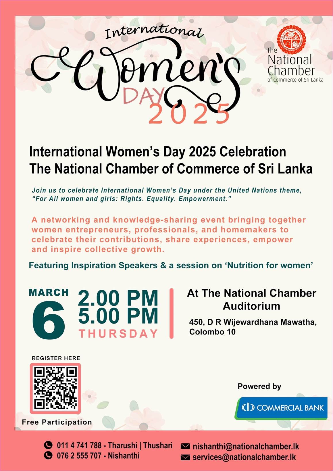 National Chamber Celebrates International Women's Day 2026